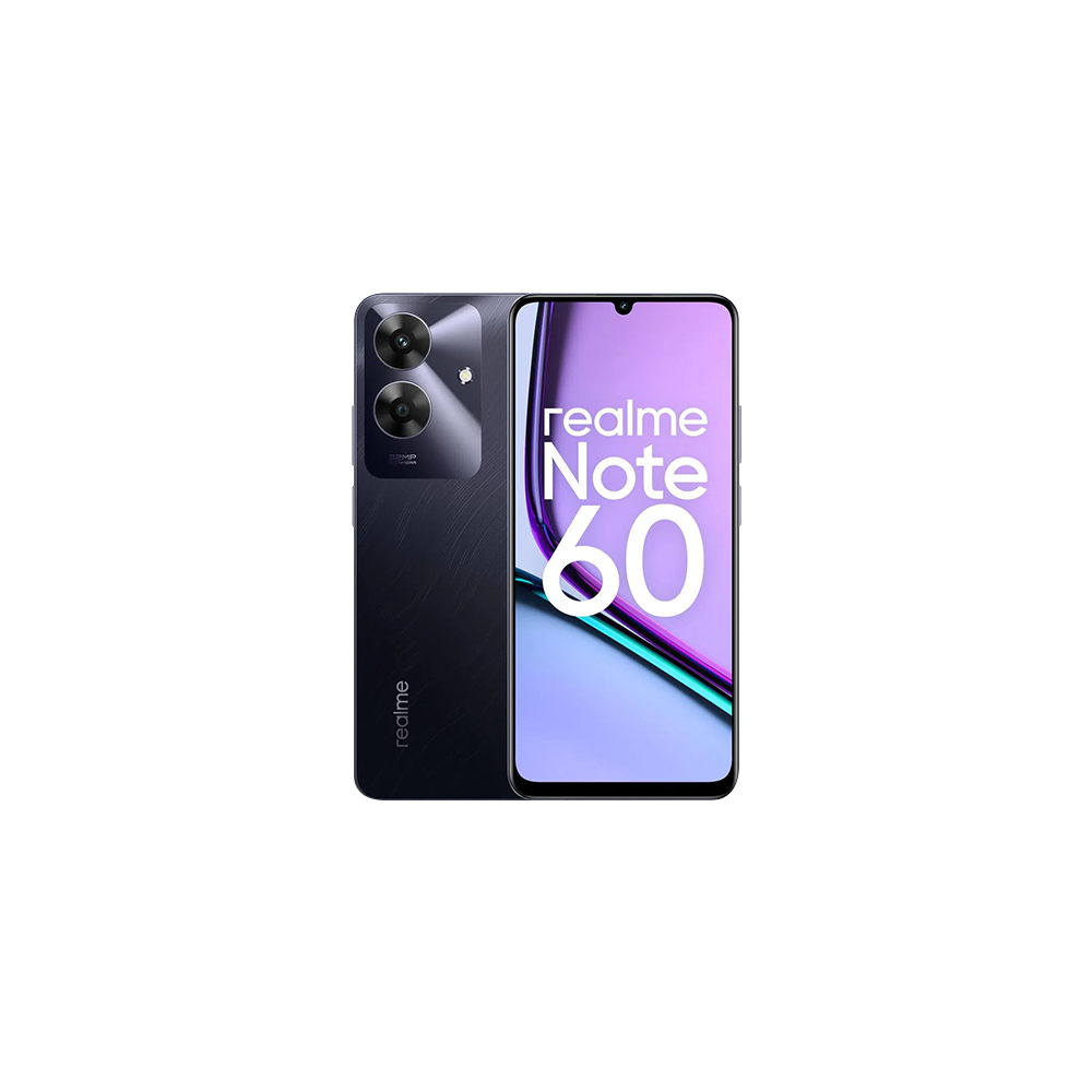 Realme Note 60 4G Dual Sim 4GB RAM 128GB - Marble Black