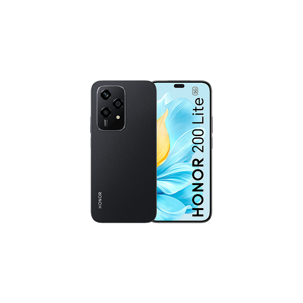 Honor 200 Lite 5G Dual Sim 8GB RAM 256GB - Midnight Black