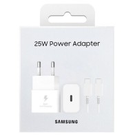 Samsung 25W USB-C Fast Adapter EP-T2510 with Cable - White