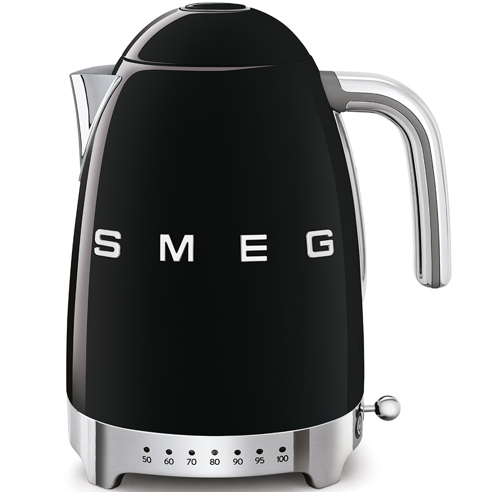 SMEG KETTLE 50´STYLE BLACK KLF04BLEU