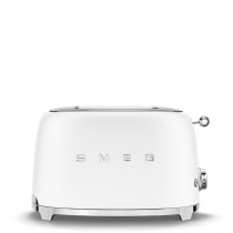 SMEG TOASTER 2X2 50´ STYLE MATT WHITE TSF01WHMEU