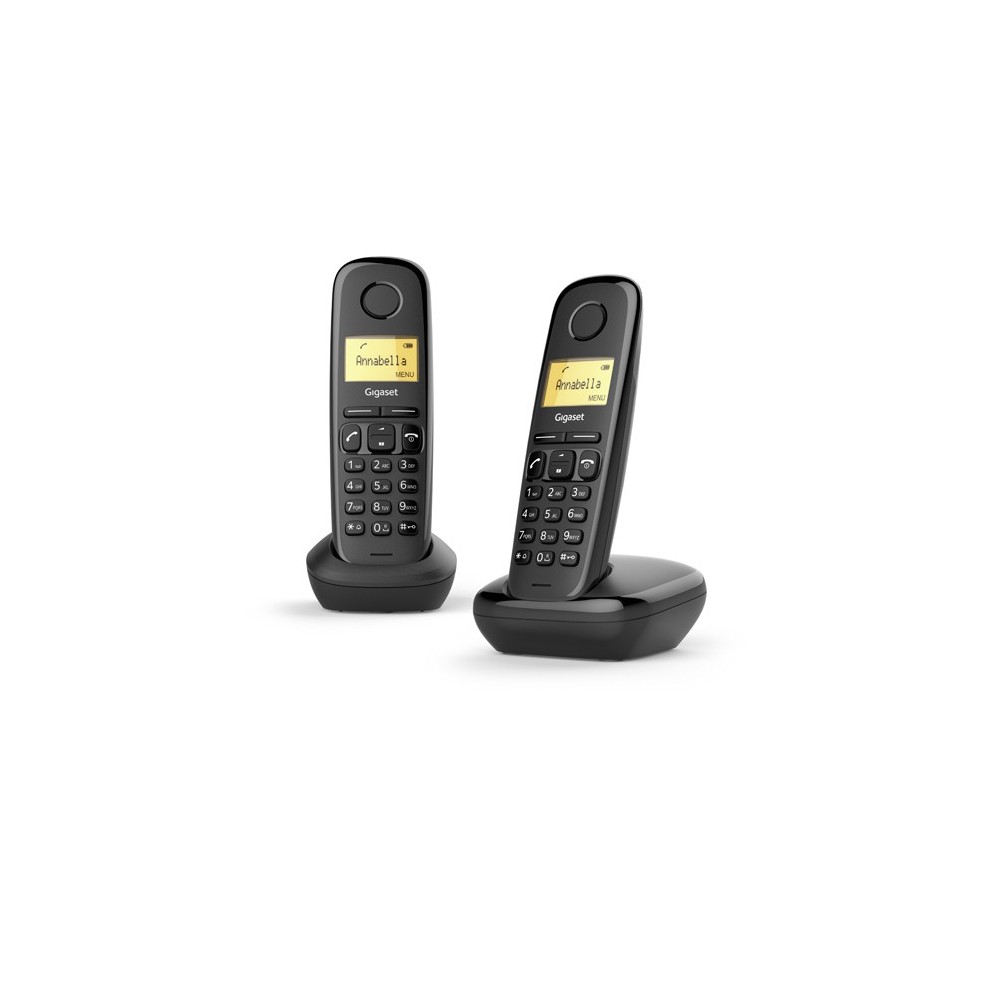 GIGASET WIRELESS PHONE A170 DUO BLACK (L36852-H2802-D201)