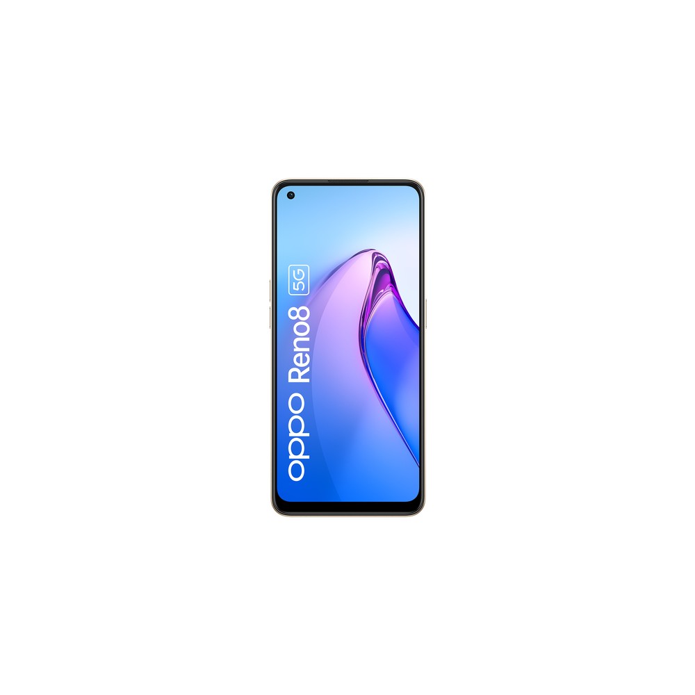 OPPO 8 5G Shimmer Gold - (OPPO Reno 8 16,3 cm (6.4") Doppia SIM Android 12 USB tipo-C 8 GB 256 GB 4500 mAh Oro)