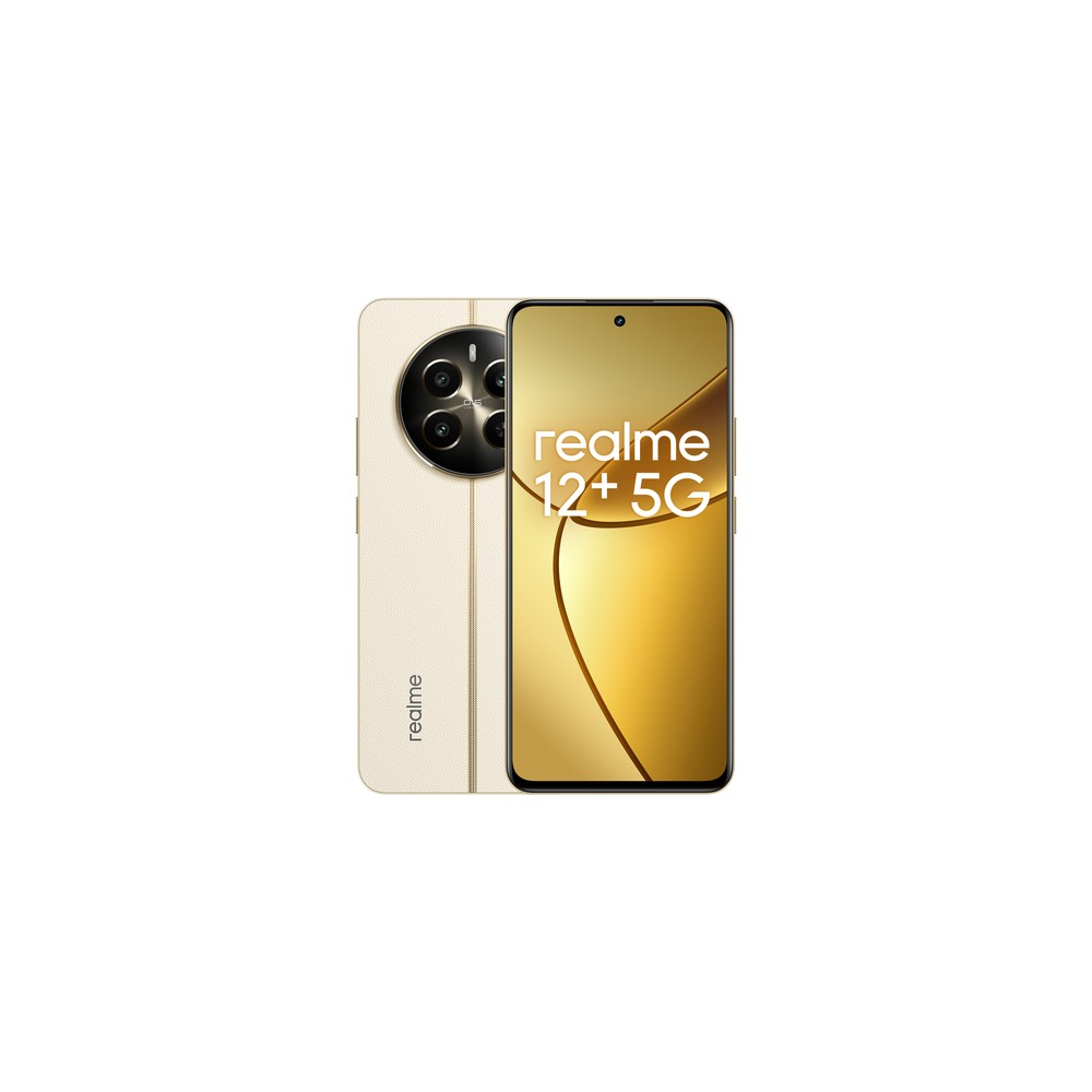 realme 12+ 16,9 cm (6.67") Doppia SIM Android 14 5G USB tipo-C 12 GB 512 GB 5000 mAh Beige - (realme 12+ 16,9 cm (6.67") Doppia