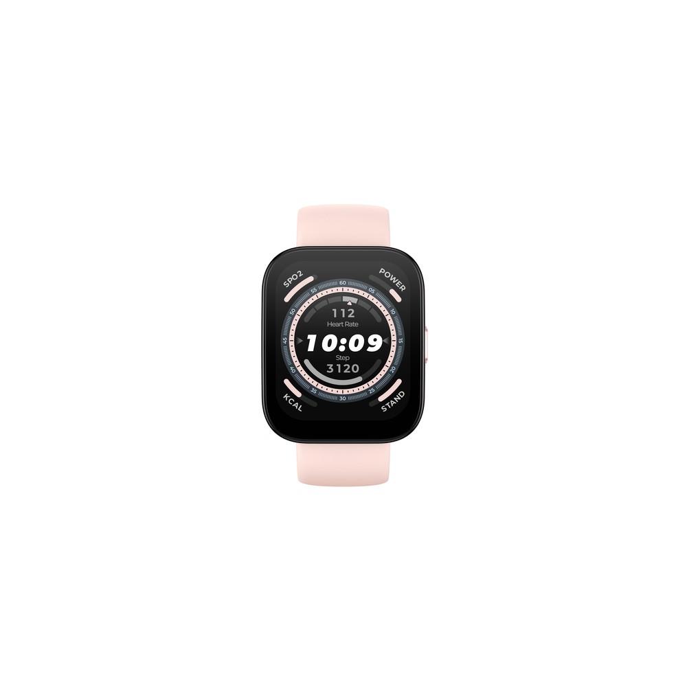 Amazfit Bip 5 4,85 cm (1.91") TFT 45.9 mm Digitale 320 x 380 Pixel Touch screen Rosa GPS (satellitare) - (Amazfit Bip 5 4,85 cm