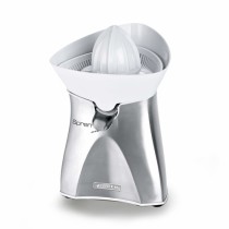 Ariete 407 Spremì Metal - Spremiagrumi elettrico - movimento rotatorio alternato - doppio cono - 60 Watt - Argento - (Ariete 040