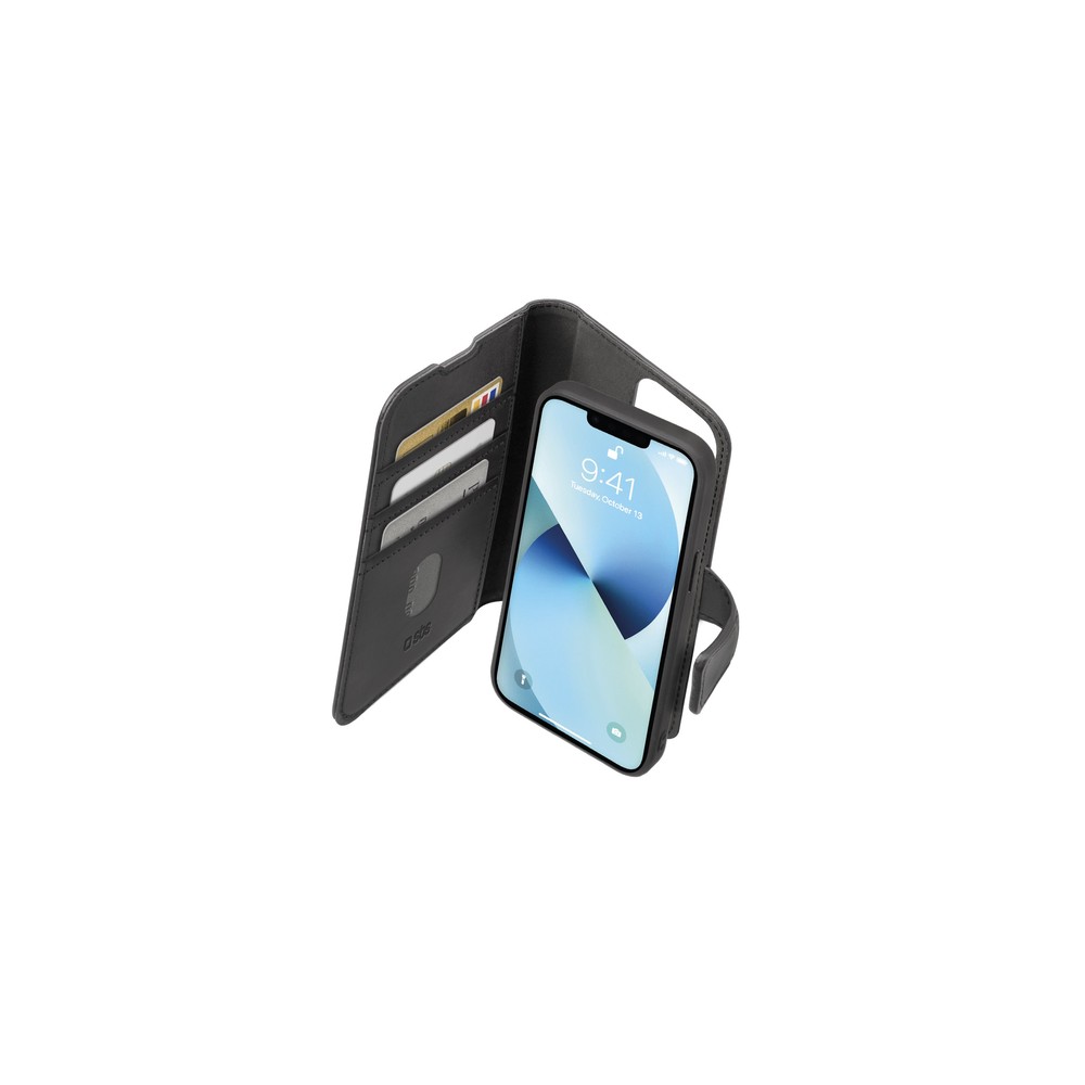 SBS Duo Mag custodia per cellulare 15,5 cm (6.1") Custodia a libro Nero - (SBS Duo Mag custodia per cellulare 15,5 cm (6.1") Cus