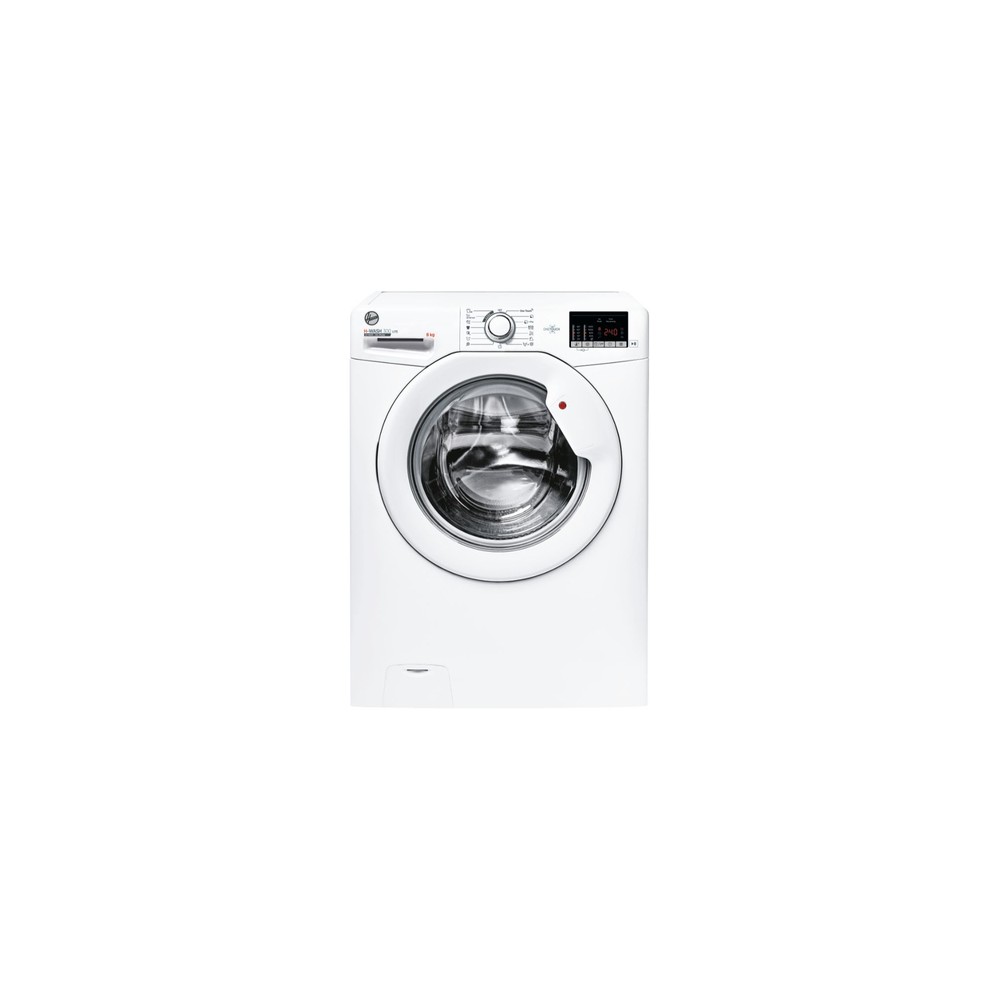 Hoover H-WASH 300 LITE H3W 482DA4-S lavatrice Caricamento frontale 8 kg 1400 Giri/min Bianco - (Hoover H-WASH 300 LITE H3W 482DA