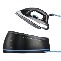 JOCCA 2129 ferro da stiro a caldaia 2400 W 2 L Piastra in Ceramica Nero, Blu, Argento - (JOCCA 2129 ferro da stiro 2400 W Nero)