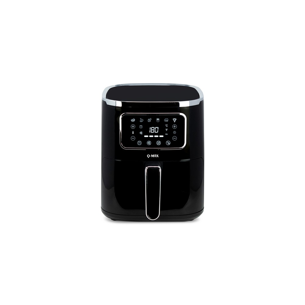 JOCCA Friggitrice ad aria 5 LT - (JOCCA Q-Max Singolo 5 L Indipendente 1450 W Friggitrice ad aria calda Nero)