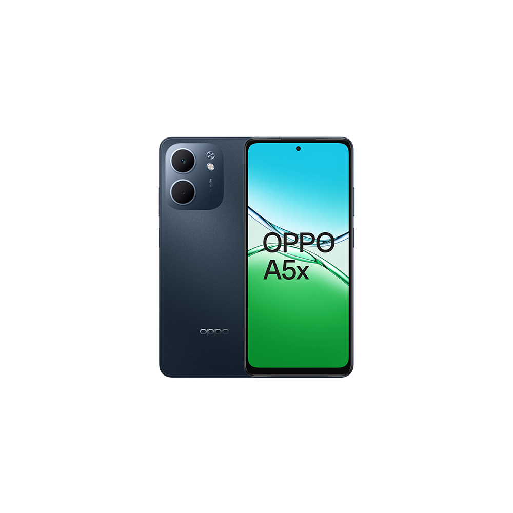 Oppo A5x 4G Dual Sim 4GB RAM 128GB - Black Blue