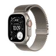Watch Apple Watch Ultra 3 (2025) 5G 49mm Natural Titanium Case with Natural Titanium Milanese Loop M - Natural