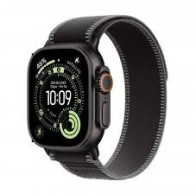 Watch Apple Watch Ultra 3 (2025) 5G 49mm Black Titanium Case with Black Titanium Milanese Loop M - Black