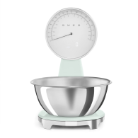 SMEG ANALOG AND DIGITAL KITCHEN SCALE CREAM KSF01CRWW