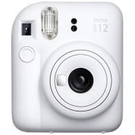 FUJIFILM INSTAX MINI CAMERA 12 CLAY-WHITE