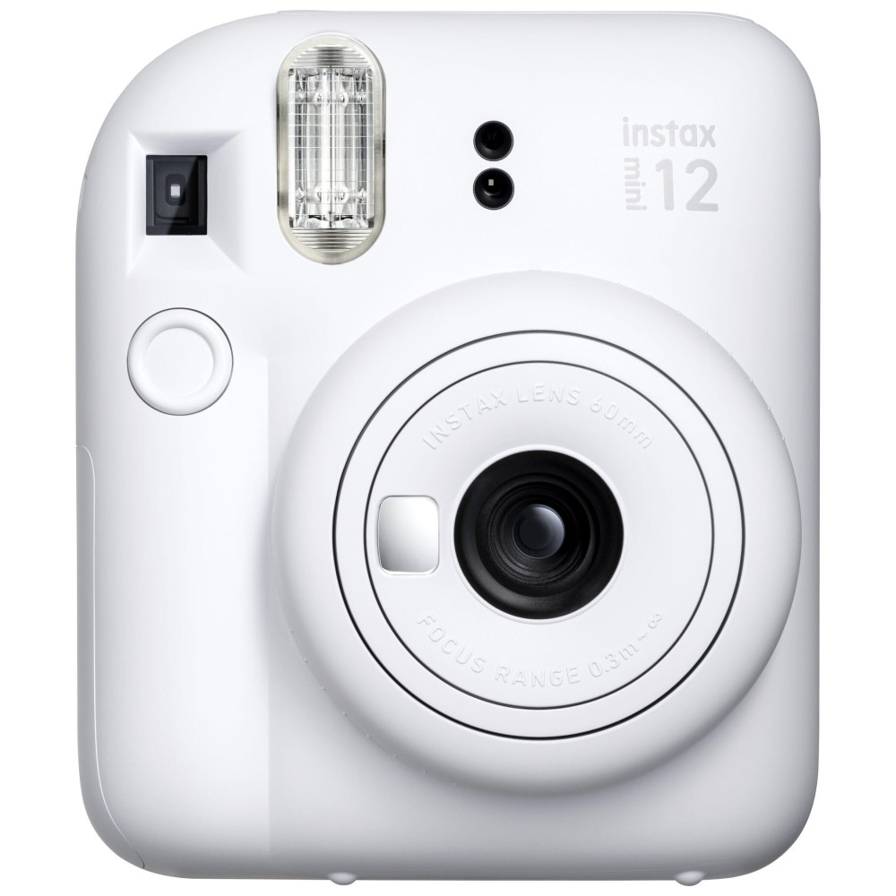 FUJIFILM INSTAX MINI CAMERA 12 CLAY-WHITE