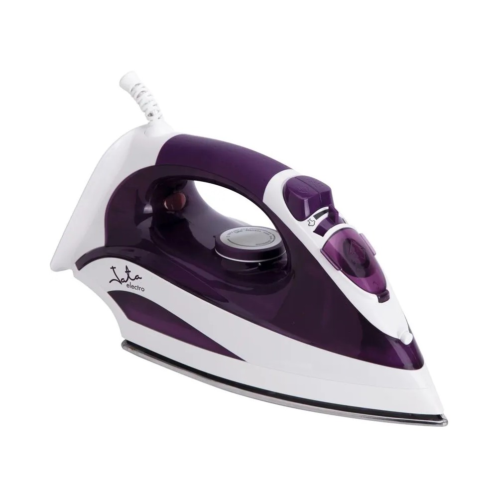 JATA STEAM IRON CERAMIC VERTICAL STEAM 20-25G/MIN 350ML 2400W PURPLE-WHITE PL221C