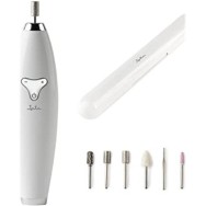 JATA MANICURE AND PEDICURE SET 6 ACCESORIES RECHARGABLE WHITE JBSM1200