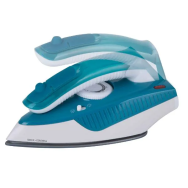 JATA STEAM IRON SPECIAL FOR TRAVEL FOLDABLE HANDLE 1000W BLUE-WHITE JEPL2810
