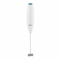 JATA MILK FROTHER AND CAPUCCINO STAINLESS STEEL WHISK 2XAA NOT INCLUDED WHITE JEES1111