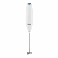 JATA MILK FROTHER AND CAPUCCINO STAINLESS STEEL WHISK 2XAA NOT INCLUDED WHITE JEES1111