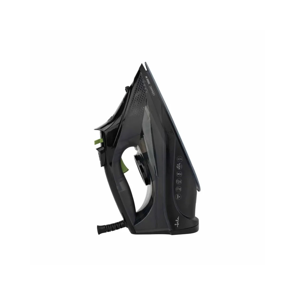 JATA STEAM IRON CERAMIC VERTICAL STEAM 20-25G/MIN 450ML 3000W BLACK JEPL2401