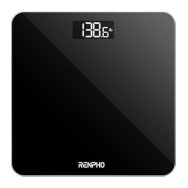 JATA BATHROOM SMART SCALE DIGITAL LCD UP TO 15 USERS BLACK HBAS1155