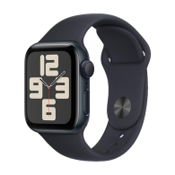 APPLE WATCH SE 3 GPS 40MM MIDNIGHT ALUMINIUN CASE WITH MIDNIGHT SPORT BAND M/L MEHC4MP/A