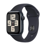 APPLE WATCH SE 3 GPS 40MM MIDNIGHT ALUMINIUN CASE WITH MIDNIGHT SPORT BAND M/L MEHC4MP/A