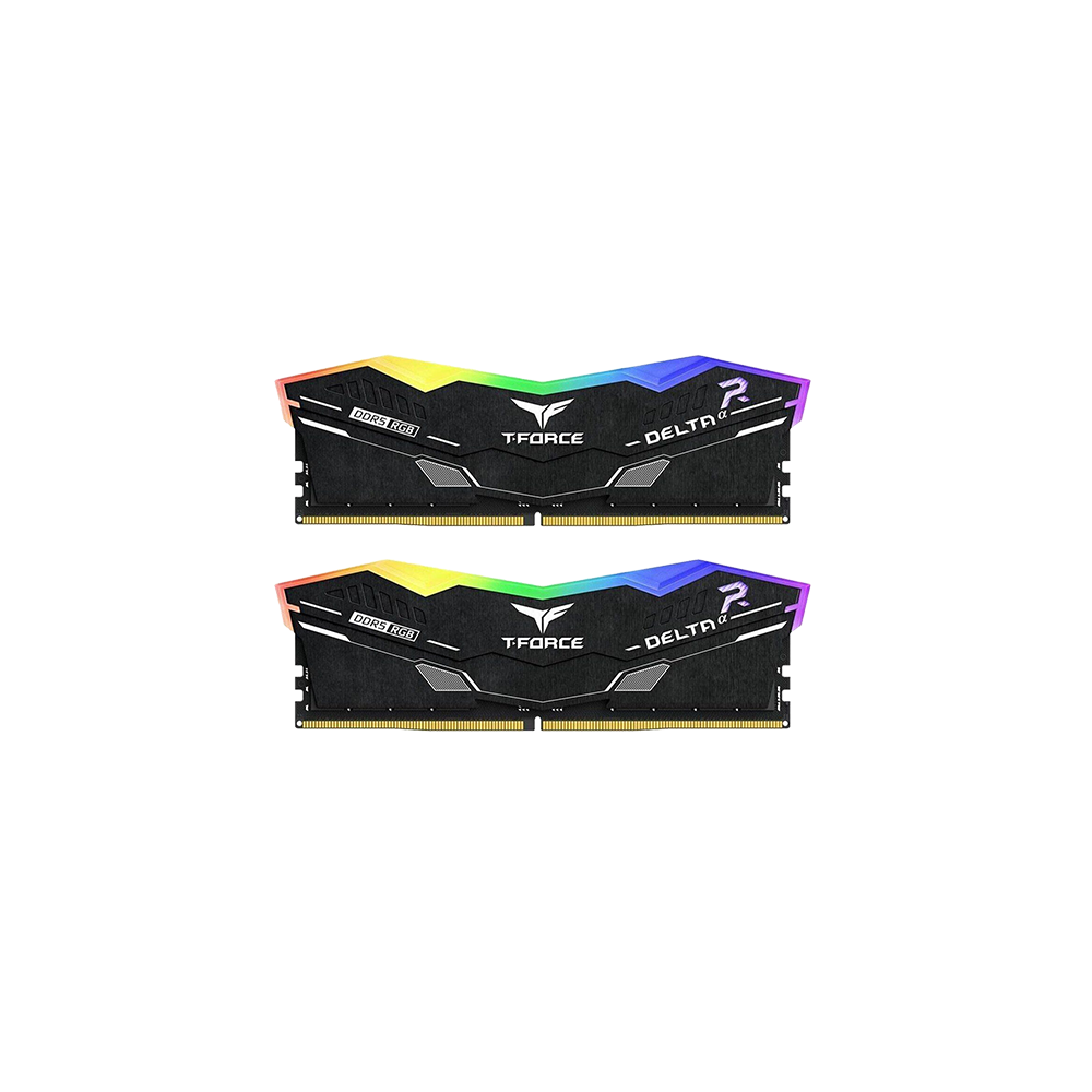 RAM TeamGroup T-Force Delta DIMM 32GB Dual-Kit DDR5-6000 CL30 - RGB Black